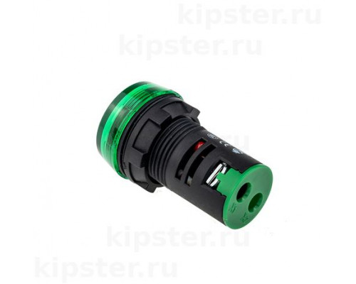 MT22-S23 Meyertec Сигнальная LED лампа 22мм, зеленый, 110V AC/DC IP65