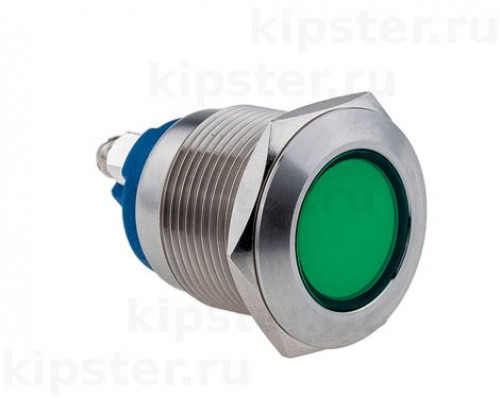 MT67-LED220G Meyertec Сигнальная лампа 19мм зеленая, 220В AC, IP67