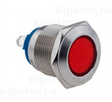 MT67-LED220R Meyertec Сигнальная лампа 19мм красная, 220В AC, IP67