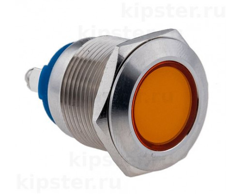 MT67-LED24Y Meyertec Сигнальная лампа 19мм желтая, 24В AC/DC, IP67