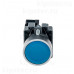 MTB2-BAZ116 Meyertec Кнопка 22мм плоская синяя, 1NO, металл