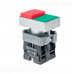 MTB2-BLZ1584 Meyertec Кнопка 22мм двойная 1NO+1NC, выступающий толкатель