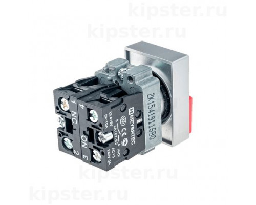 MTB2-BLZ1584 Meyertec Кнопка 22мм двойная 1NO+1NC, выступающий толкатель MTB2-BLZ1584 Meyertec Кнопка 22мм двойная 1NO+1NC, выступающий толкатель