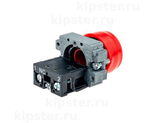 MTB2-BPZ124 Meyertec Кнопка 22мм в кожухе, красная 1NC