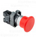 MTB2-BCZ124 Meyertec Кнопка 22мм грибовидная 1NC без фиксации, красный, 40 мм, металл