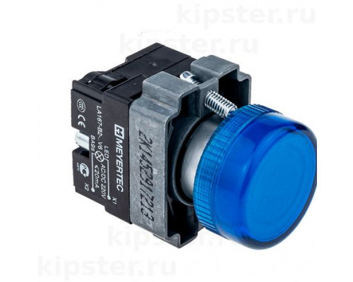 MTB2-BV636 Meyertec Сигнальная лампа 22мм синий, 220V AC/DC MTB2-BV636 Meyertec Сигнальная лампа 22мм синий, 220V AC/DC