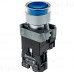 MTB2-BW3663 Meyertec Кнопка 22мм с подсветкой синяя, 220V 1NO
