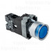 MTB2-BW3663 Meyertec Кнопка 22мм с подсветкой синяя, 220V 1NO