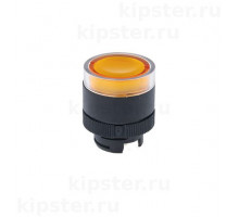 MTB2-EW35 Meyertec Головка кнопки 22мм с подсветкой желтый, пластик