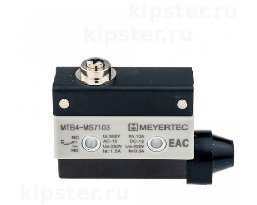 MTB4-MS7103 Meyertec Выключатель концевой, IP54, плунжер укороченный