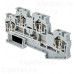 MTS-D4 Meyertec Клемма пружинная двухуровневая, 4 мм², серая