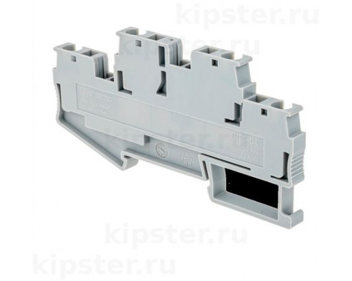 MTS-D4 Meyertec Клемма пружинная двухуровневая, 4 мм², серая MTS-D4 Meyertec Клемма пружинная двухуровневая, 4 мм², серая