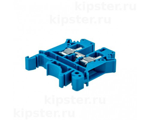 MTU-6BL Meyertec Клемма винтовая проходная, 6 мм², синяя