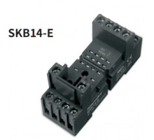 SKB14-E Shenler Колодка реле без зажима 4CO 10A подкл винт  IP20