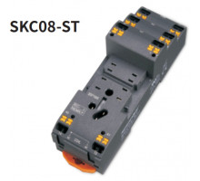 SKC08-ST Shenler Колодка реле без зажима 2CO 12A подкл Push-in  IP20