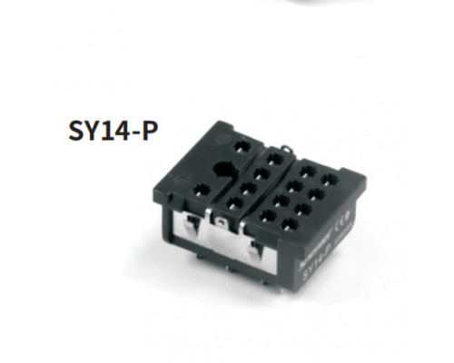 SY14-P Shenler Колодка реле 4CO 10A подкл PCB  IP20