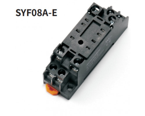 SYF08A-E Shenler Колодка реле 2CO 10A подкл винт  IP20