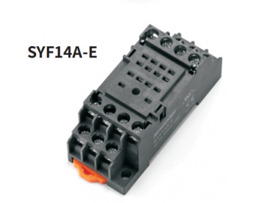 SYF14A-E Shenler Колодка реле 4CO  7A подкл винт  IP20